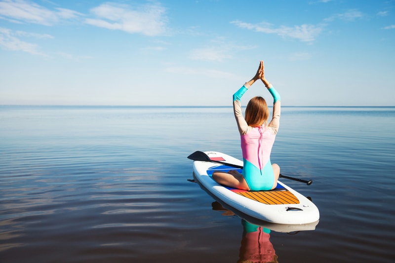 yoga paddle - water sports